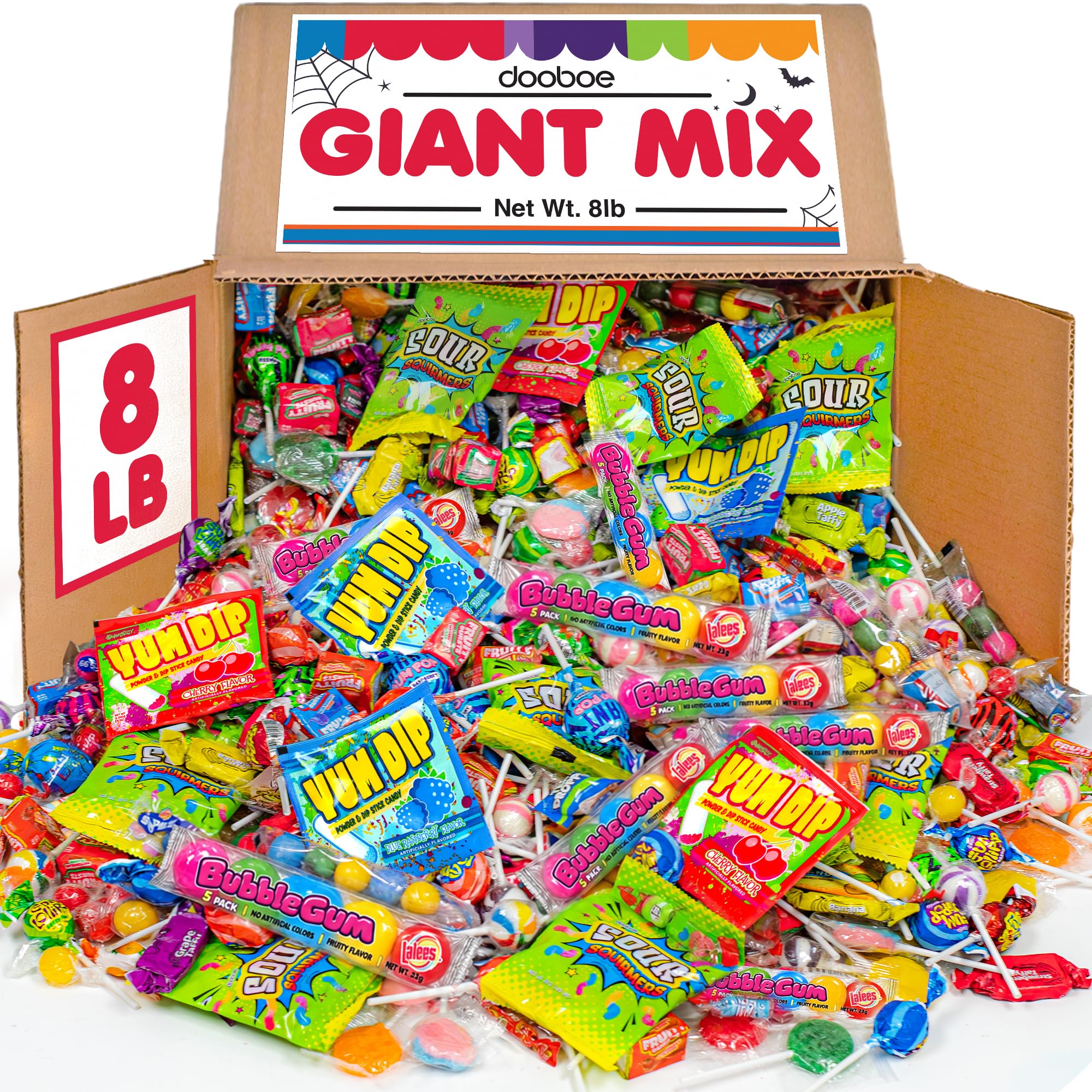 Halloween Candy Assortment, 8 lb, Individually Wrapped Novelty