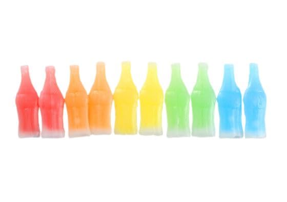 Wax Bottle Candy - 4 Pounds - Pastel Favors - Wax Candies - 90s Novelty Treats - Candy Drinks