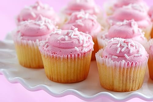 White Sprinkles - 2.2 LB - Patriotic Toppings - Bridal Jimmies for Cake Decorating, Ice Cream, Cookies, Cupcakes, Cake Pops