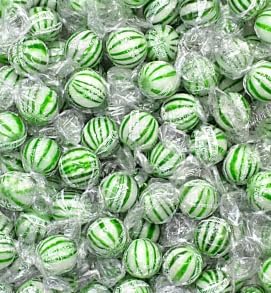 Christmas Jumbo Spearmint Mint Balls - 3 Pounds - Bulk Green Starlight Mints for Candy Buffets & Events | Refreshing Classic Minty Treats
