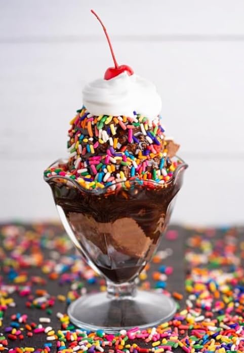 A Great Surprise Rainbow Sprinkles - 2.2 Pounds - Bulk Rainbow Jimmies for Cookies - Birthday Cake for Ice Cream, Baking, Cupcakes, Donuts