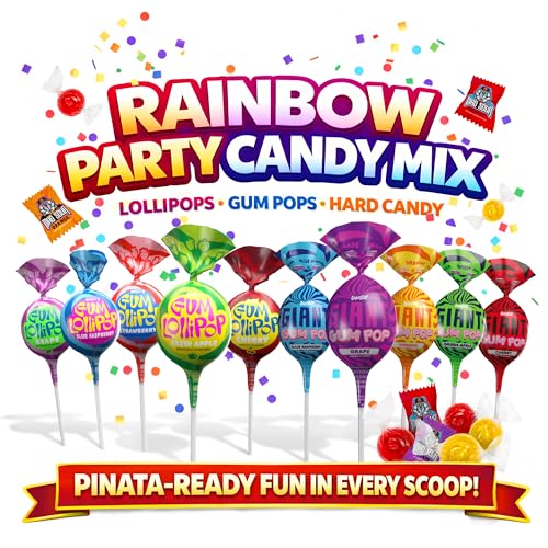 Bulk Candy Individually - 10 Pounds - Big Bulk Candies - Party Favor Treats for Birthdays, Parades, Offices