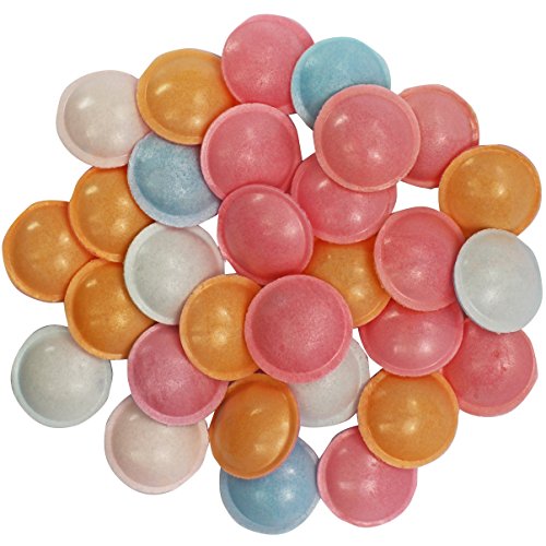 Satellite Wafers Candy - 1 Pound - Flying Saucer Candy - Wafer Candy Discs - UFO Candies - Bulk Classic Nostalgic Candy - Aprrox. 350 Pieces