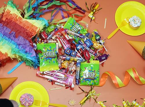 Bulk Candy - Wholesale Big Bulk Candies - Individually Wrapped Candies - Schools, Offices, Camps, Claw Machine (7 Pounds)