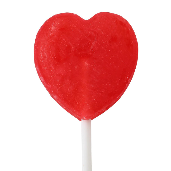 A Great Surprise Valentines Red Heart Lollipops  5 lb Bulk (200 ct)  Individually Wrapped Candy for Teachers & School Rewards