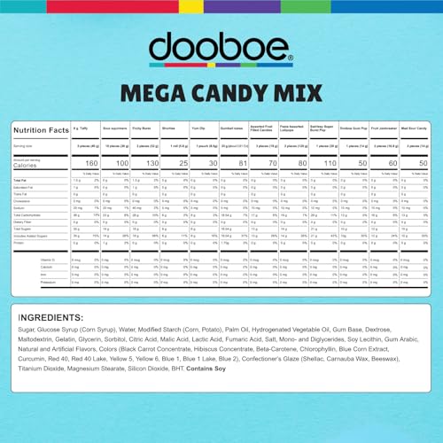 Back-to-School 18 lb Bulk Candy, Individually Wrapped Assortment