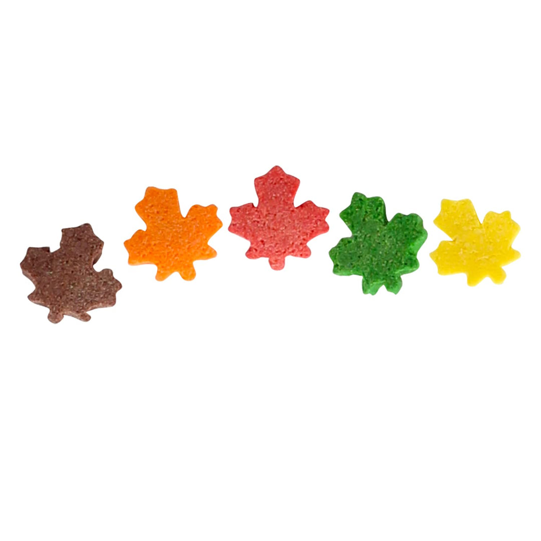 Thanksgiving Sprinkles - 1.7 Pounds - Fall Leaf Sprinkles for Baking - Autumn Leaf Shapes - Toppings for Cupcakes, Cookies, Cake Decorating