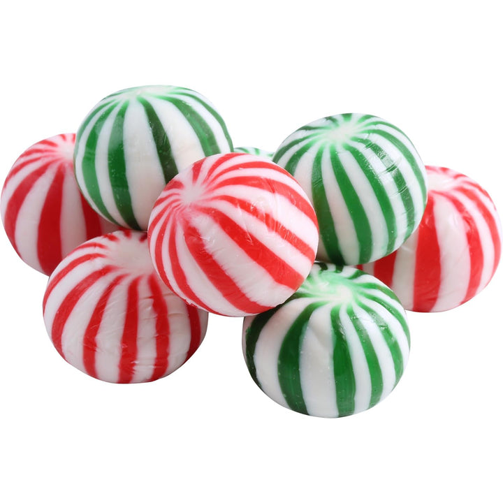 Mint Candy Assortment - 5 Pounds - Big Bulk Spearmint & Peppermint Hard Candies - Mint Bulk Candy - Individually Wrapped - Refreshing Office Snacks