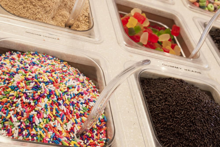A Great Surprise Rainbow Sprinkles Bulk - 6 Pounds - Bulk Rainbow Jimmies - Kosher - Decorating Cookies, Ice Cream Toppings, Cake