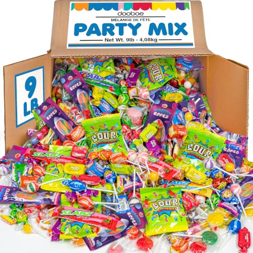 Bulk Candy 9 lb Variety Pack, Back-to-School Candies, Halloween