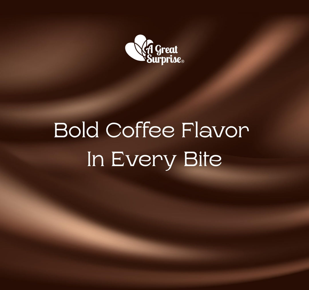 A Great Surprise Coffee-flavored Hard Candies - 3 Pounds - Individually Wrapped - Big Bulk Coffee Candy Original (Classic Roast)