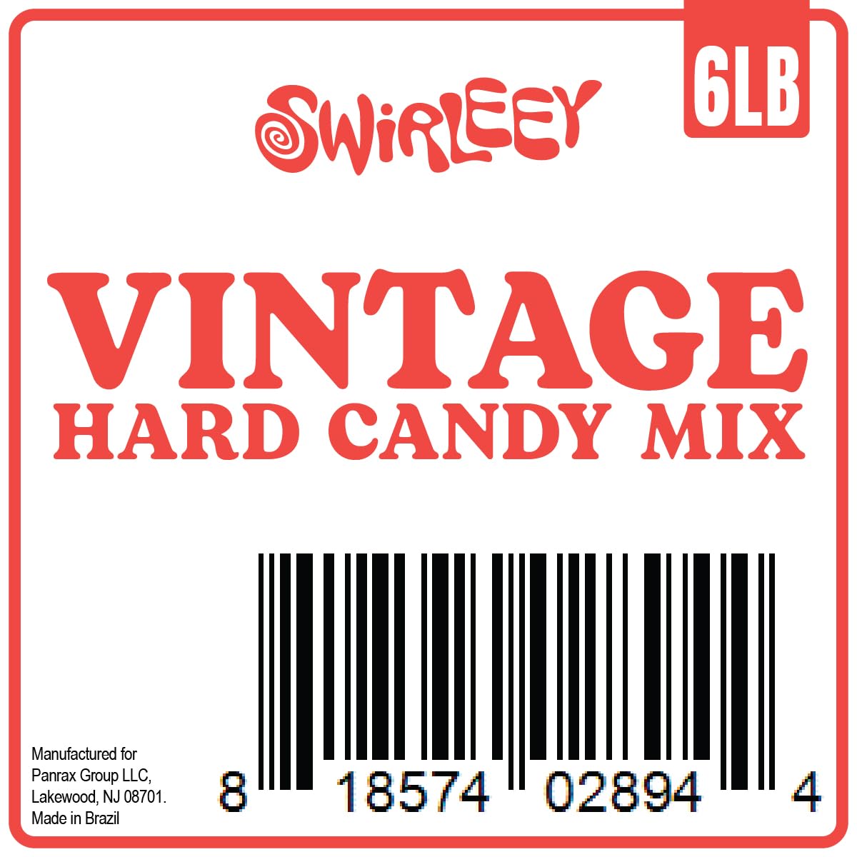 Swirleey Hard Candy Assortment - 6 Pounds - Old Fashioned Hard