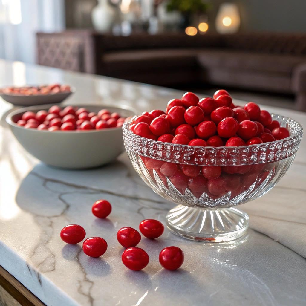 A Great Surprise Red Cinnamon Imperials - 3 Pounds - Red Hot Candy Bulk - Imperial Candies for Machine Refills, Buffet