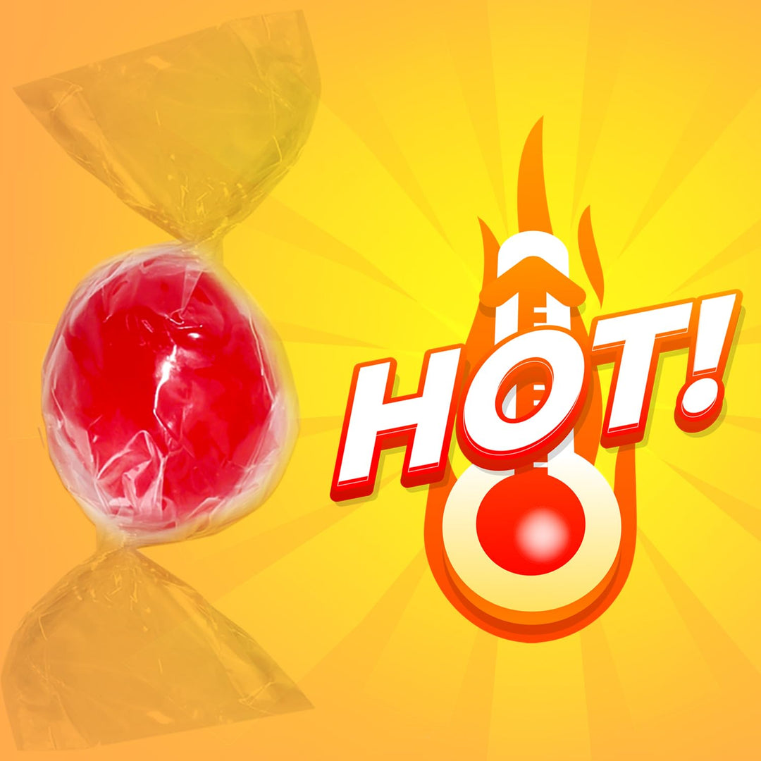 Hot Cinnamon Candy Balls - 3 Lbs - Fire Hot Candies - Christmas Red Bulk Suckers for Candy Buffet, Parties, Offices