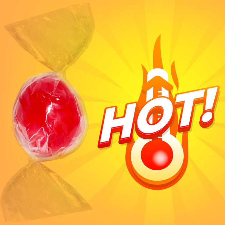 Hot Cinnamon Candy Balls - 3 Lbs - Fire Hot Candies - Christmas Red Bulk Suckers for Candy Buffet, Parties, Offices