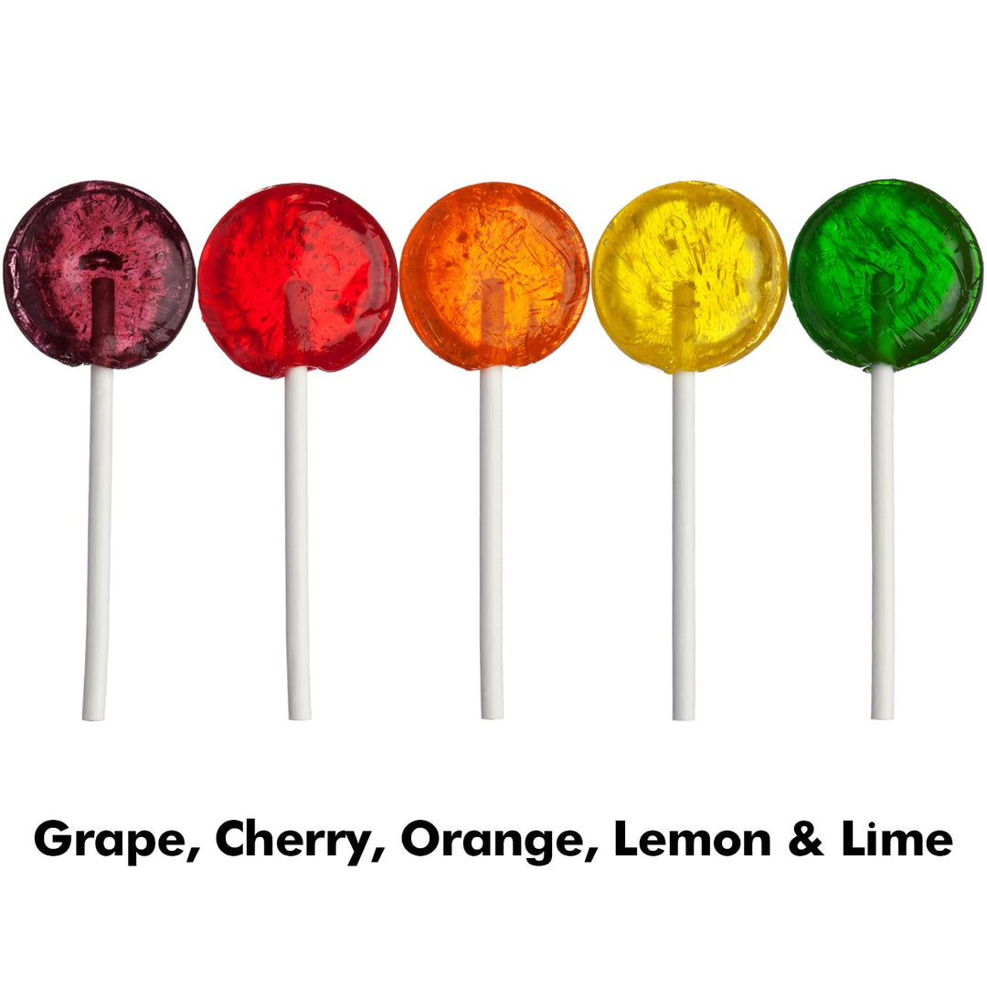 Dooboe Lollipops Bulk - 18 Pounds - Valentine's Day Lollipops Assorted Fruit Flavored - Doctor Offices, Parades, Schools, Parties and More