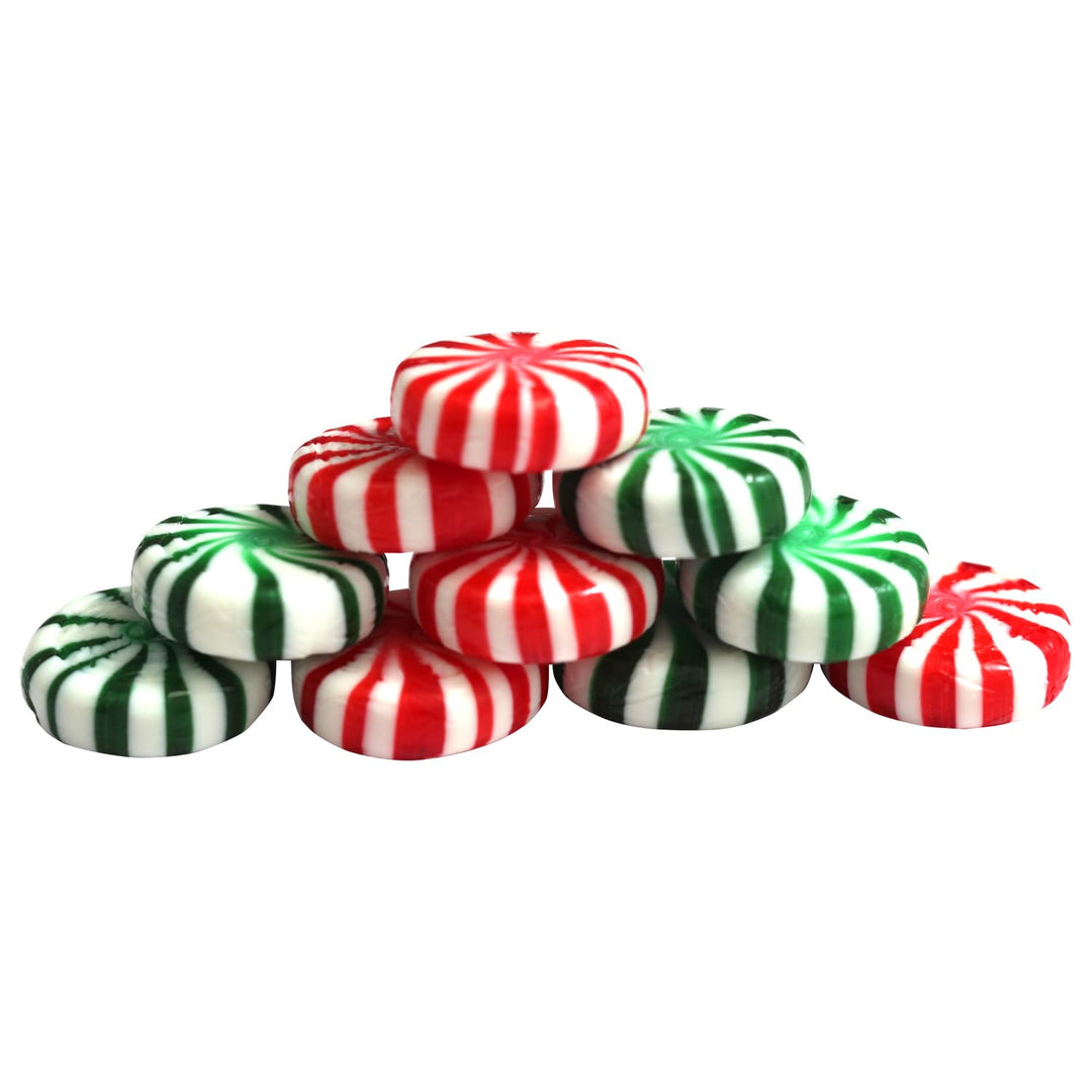 A Great Surprise Starlight Mints Bulk - 5 Pounds - Refreshing Mint Candy Individually Wrapped - Spearmint and Peppermint Hard Candy - Office, Hospitality