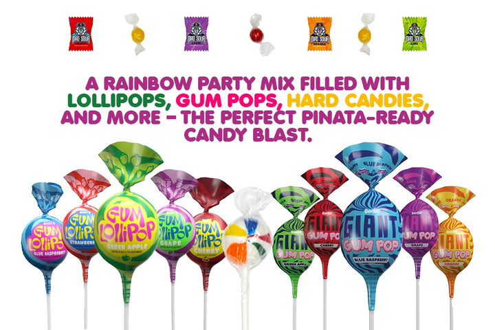 Christmas Candy Bulk - 8 Pound Bundle - Big Bulk Candies for Pinatas, Gifting, Birthdays, Offices, Gift