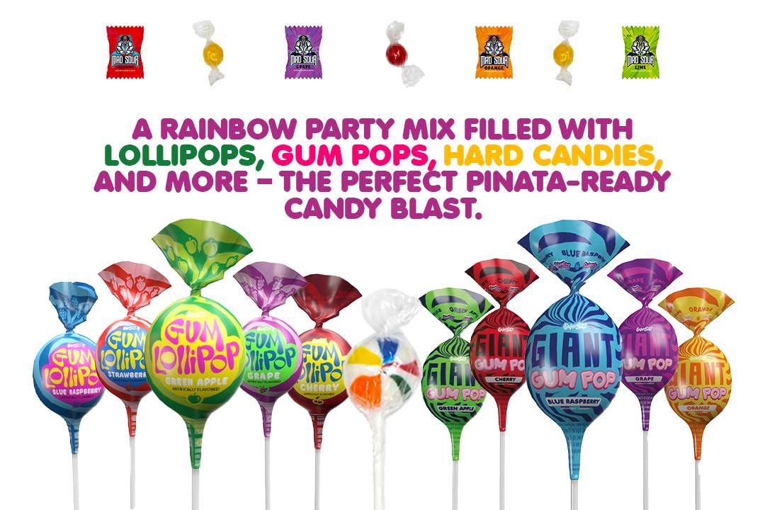 Candy Variety Pack Bulk - 6.5 Pounds - Individually Wrapped Candies Assortment - Huge Candy Mix for Offices, Gifting, Schools