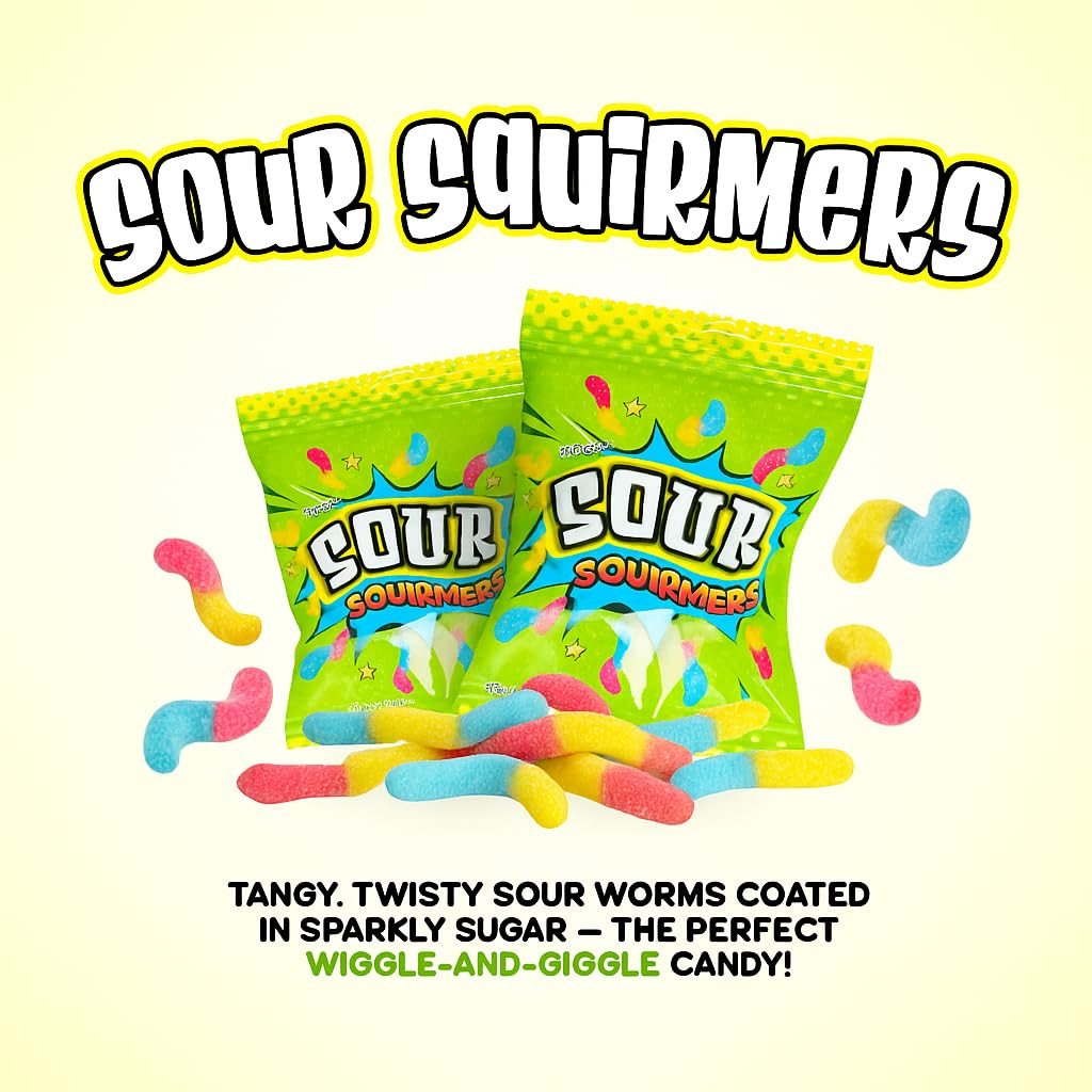 Lalees Sweet and Sour Mix - 4 Pounds - Pinata Candy Assortment - Birthday Party Favors - Novelty Fun Candies