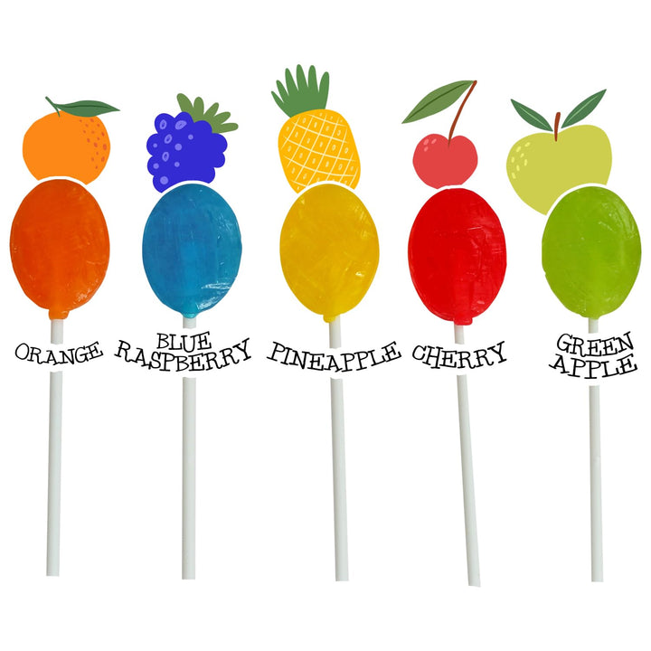 Classic Lollipops Bulk - 5 Pounds - Halloween Individually Wrapped - Fruit Flavored Suckers for Kids - Church, School, Birthday (Classic)