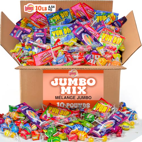 Candy Variety Pack - 10 Pounds - Bulk Candy - Individually Wrapped - Assorted Pinata Candies - Candy For Goodie Bags - Party Favors For Kids