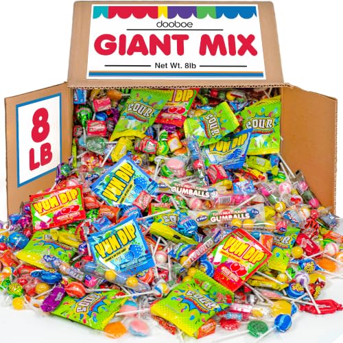 Halloween Candy Assortment, 8 lb, Individually Wrapped Novelty Favors