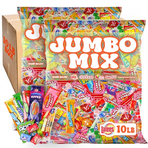 Candy Variety Pack - 10 Pounds - Bulk Candy - Individually Wrapped - Assorted Pinata Candies - Candy For Goodie Bags - Party Favors For Kids