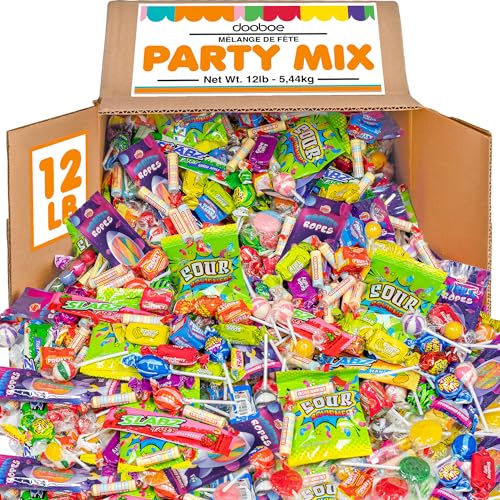 Bulk Candy Mix - 12 Pounds - Individually Wrapped Candies - Parade Candy - Wholesale Candy Assortment