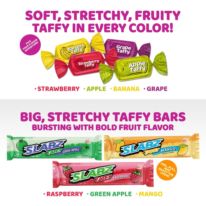 Bulk Candy Assortment - 15 Pounds - Parade Throws - Individually Wrapped Wholesale Candy Mix - Bulk Parade Candies