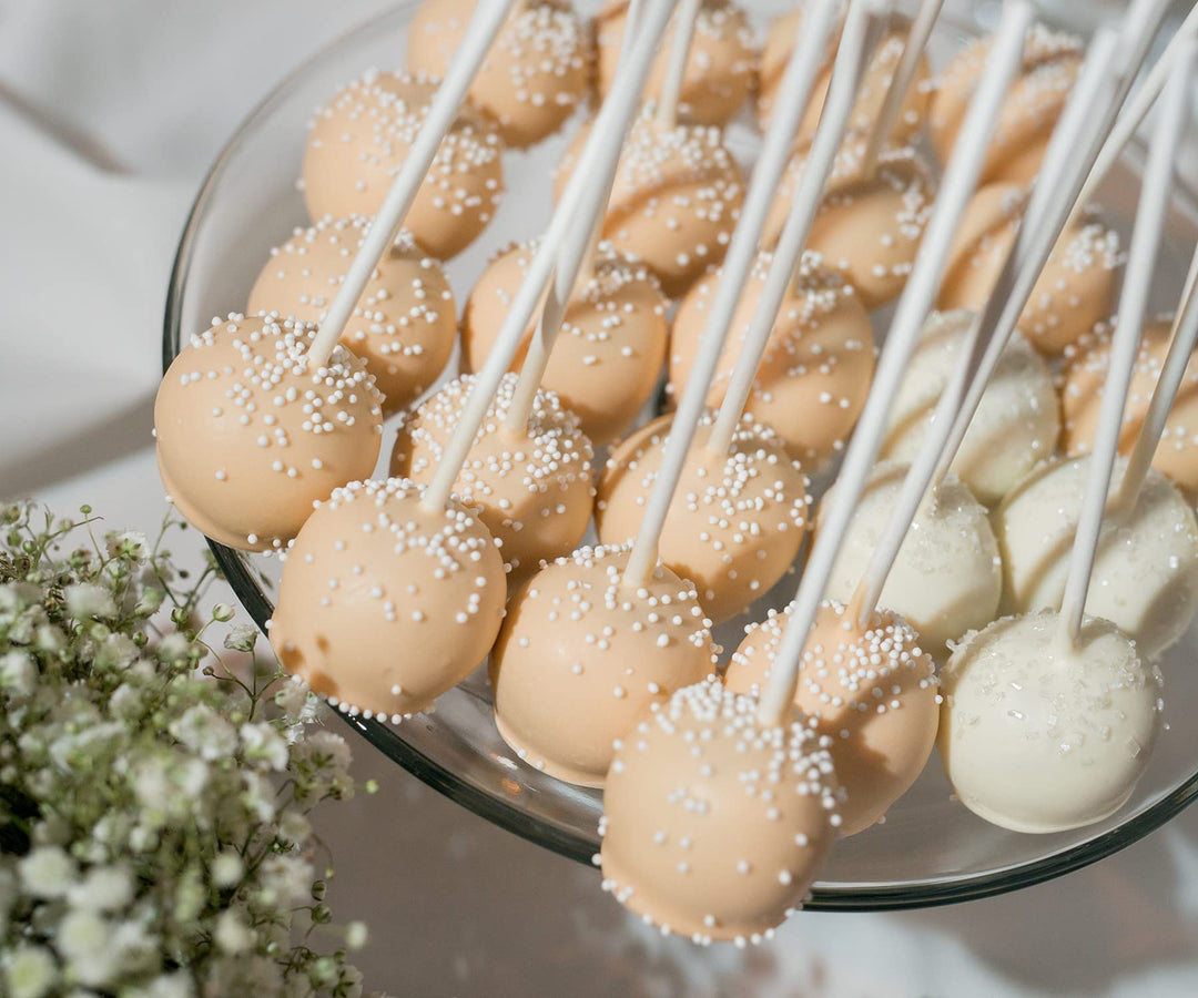 White Valentines Day Nonpareils Sprinkles  1.8 LB Bulk Candy - Non Pareils Jimmies  Toppings for Cake Decorating, Cupcakes, Baking