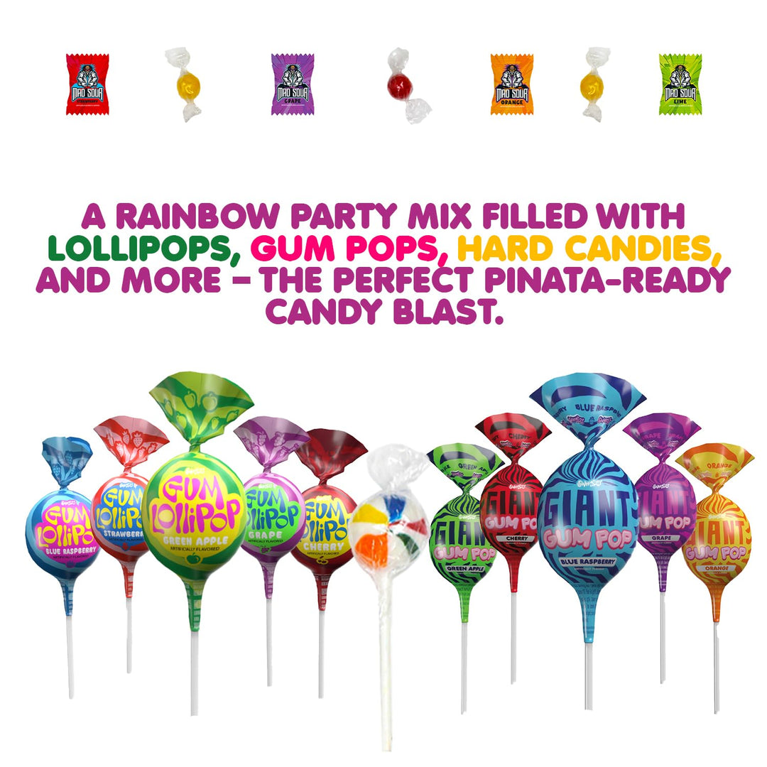 Pinata Bulk Candy - 5 Pounds - Individually Wrapped Variety Pack - Huge Candy Assortment for Offices, Gifting, Schools