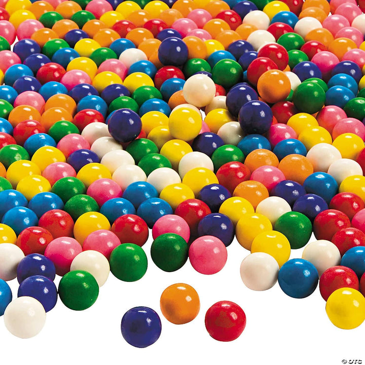 Bulk Mini Gumballs (-Inch)  4 lb Bag  Naturally Colored Gum  No Artificial Dyes  Rainbow Gumballs for Vending Machines, Piatas, Candy Buffets, Party Favors, Schools, Offices & Bulk Candy Displays