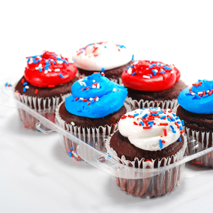 Red White and Blue Sprinkles - 2.2 Pounds - Memorial Day Patriotic Toppings - Bulk American Jimmies for Baking, Cupcakes