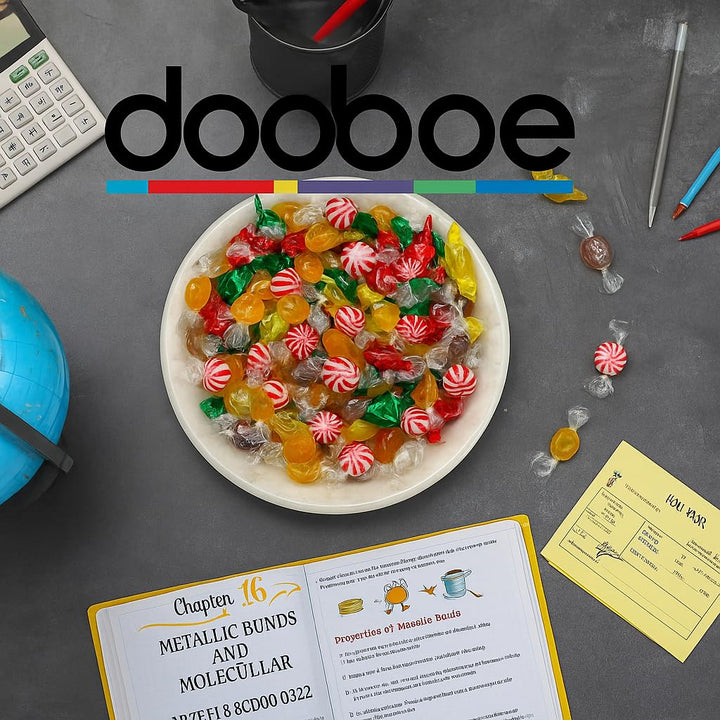 Dooboe Hard Candy Assortment - 10 Pounds - Big Bulk Hostess Candies - Mixed Flavor Sweets for Offices, Breakrooms, Gifting