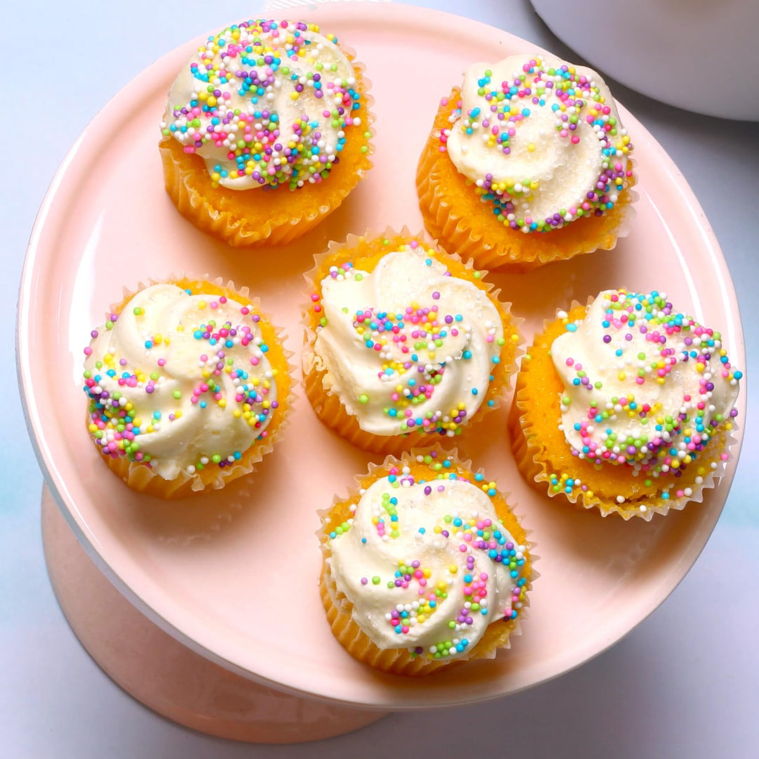 Pastel Nonpareils Sprinkles - 1.8 Pounds - Nonpareil Sprinkles for Ice Cream - Rainbow Nonpareils - Bulk Sprinkles for Cake Decorating