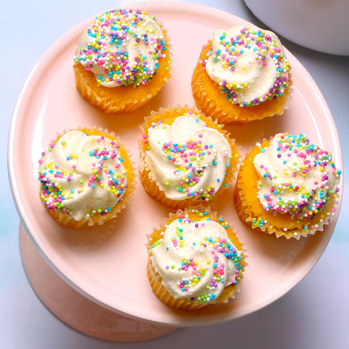 Pastel Nonpareils Sprinkles - 1.8 Pounds - Nonpareil Sprinkles for Ice Cream - Rainbow Nonpareils - Bulk Sprinkles for Cake Decorating