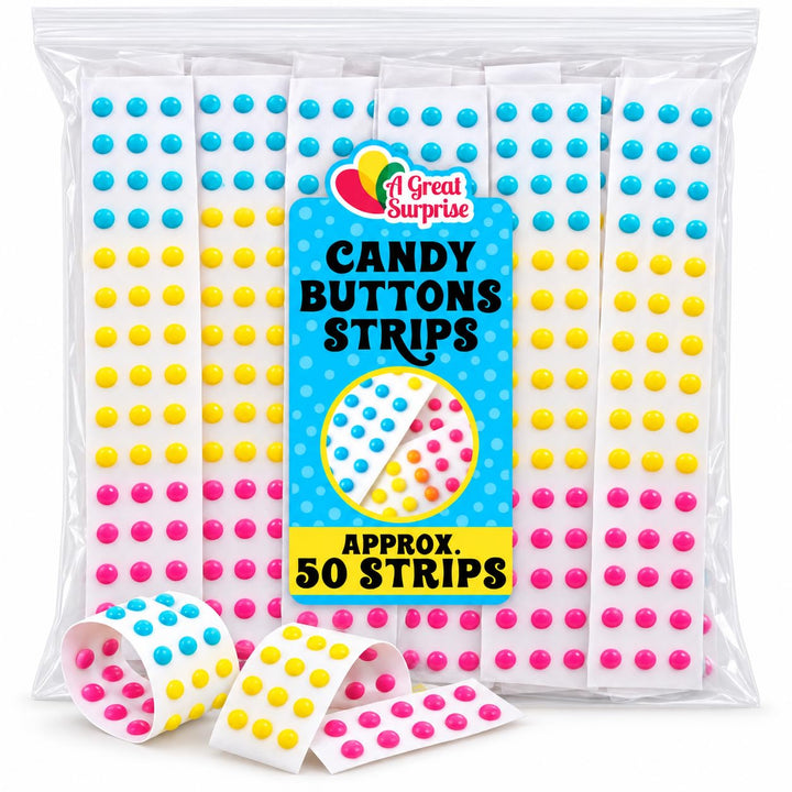 Candy Buttons Strips - Approx. 50 Paper