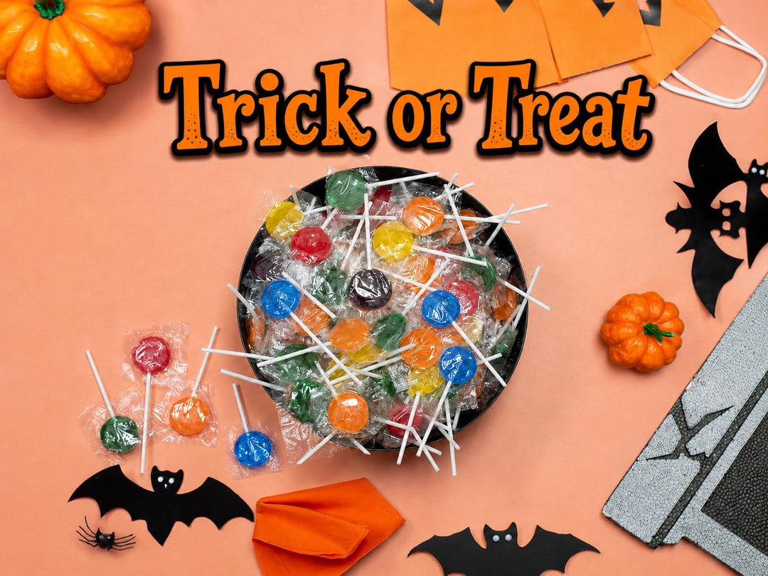 Dooboe Classic Lollipops Bulk - 18 Pounds - Appox. 720 Pieces - Lollipops Assorted Fruit Flavored - Doctor Offices, Parades, Schools, Parties and More