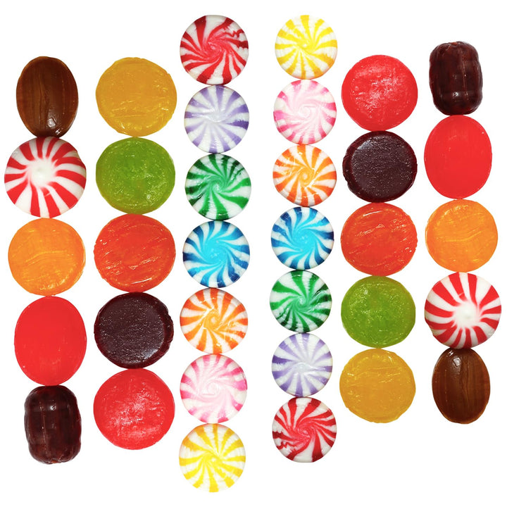 Lalees Bulk Hard Candy  4 Pounds Individually Wrapped Classic Mix  Office Candy Variety Pack for Desk, Front Counter, Lobby & Events
