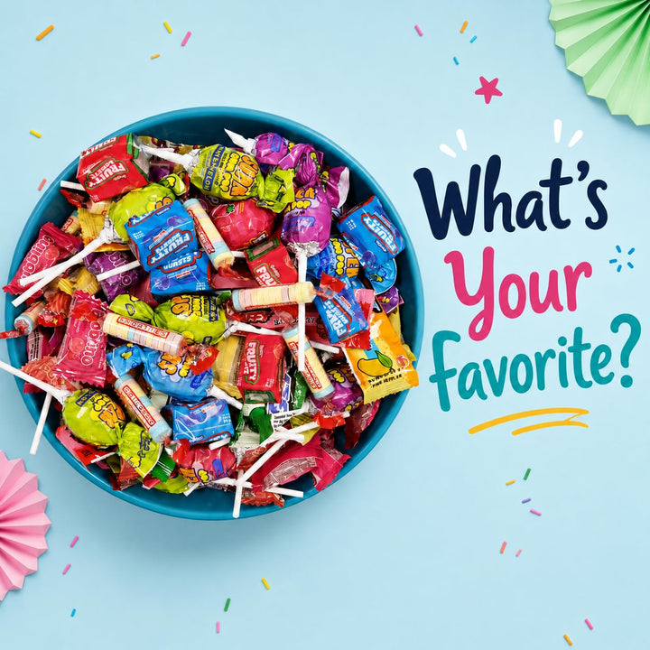 18 LB Bulk Pinata Candy Mix  Approx. 1,000 Pieces  Parade Throws - Individually Wrapped Assorted Candy for Pinatas, Parties, Parades, Birthdays, Classroom Events & Fiesta Celebrations