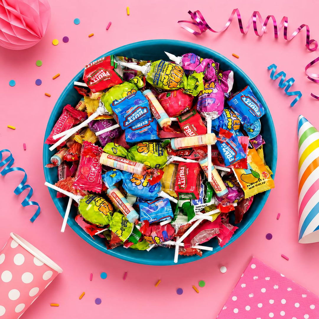 18 LB Bulk Pinata Candy Mix  Approx. 1,000 Pieces  Parade Throws - Individually Wrapped Assorted Candy for Pinatas, Parties, Parades, Birthdays, Classroom Events & Fiesta Celebrations