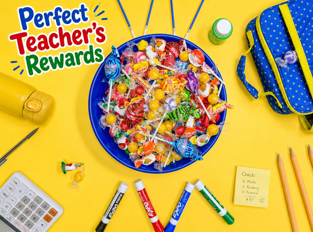 Parade Throws Bulk Candy  12 LB Bulk Pinata Candy (Over 650 Pieces)  Assorted Lollipops, Gum & Hard Candies  Individually Wrapped Candy, Pinatas, Parades, Classrooms, Offices & Events