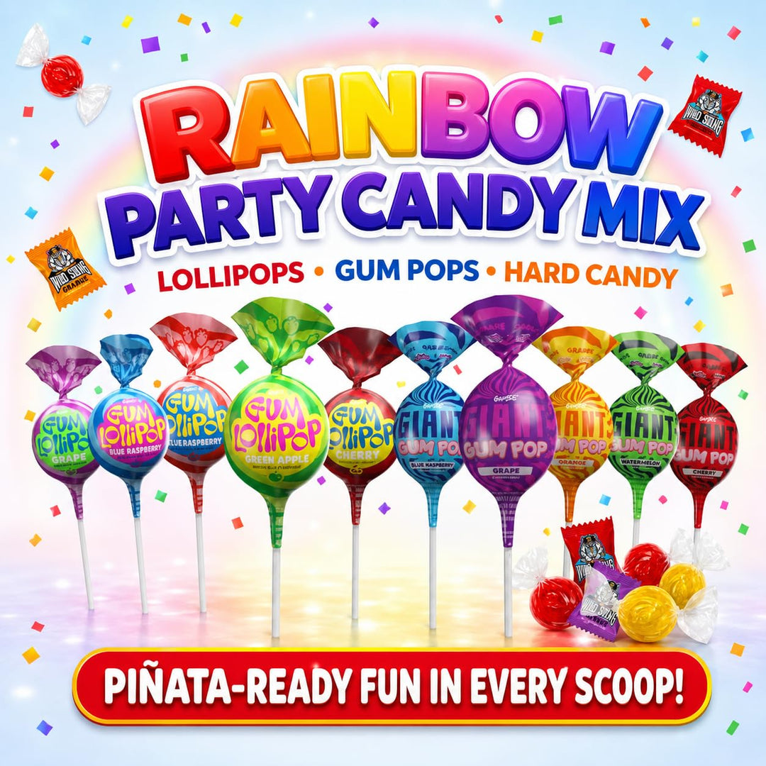 Bulk Candy Assortment  8 Pound Bulk Individually Wrapped Candy Mix  Party Favors, Piata Filler, Goodie Bags, Events, Office Candy Bowl
