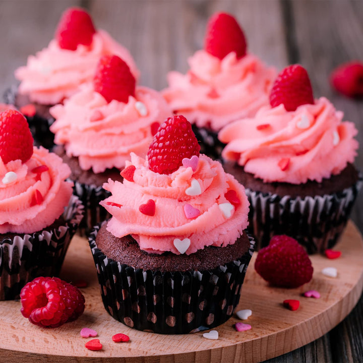 Heart Confetti Sprinkles- Valentines Sprinkles - 1.2 LB - Bulk Toppings- Candy Quins for Cupcakes, Cookies, Ice Cream