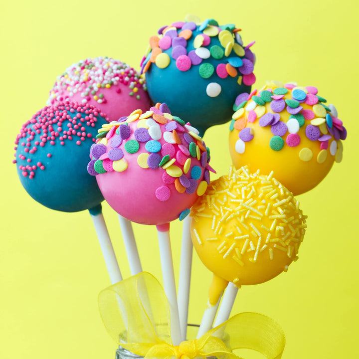 Confetti Sprinkles, 1.7 lb Bulk Pastel Birthday Cake Dot Jimmies