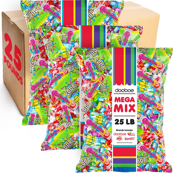 Halloween Big Bulk Candy, 25 Pounds, Wholesale Individually Wrapped Candies