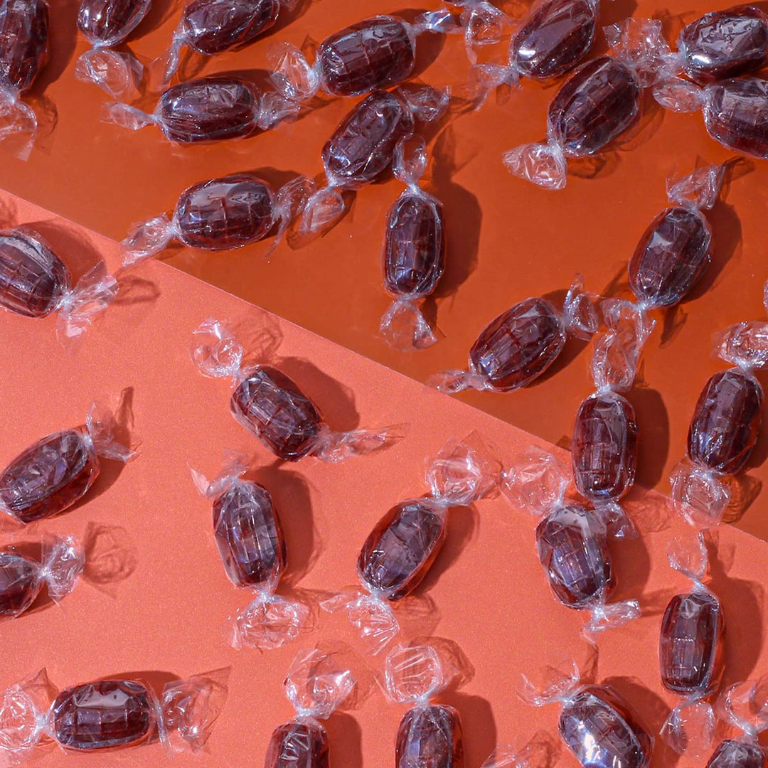 Root Beer Hard Candy - 2 Pounds - Old Fashion Brown Candies Bulk - Classic Root Beer Barrels