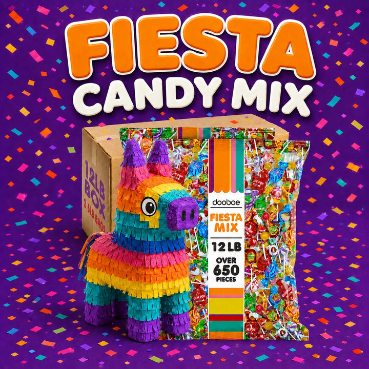 Parade Throws Bulk Candy  12 LB Bulk Pinata Candy (Over 650 Pieces)  Assorted Lollipops, Gum & Hard Candies  Individually Wrapped Candy, Pinatas, Parades, Classrooms, Offices & Events