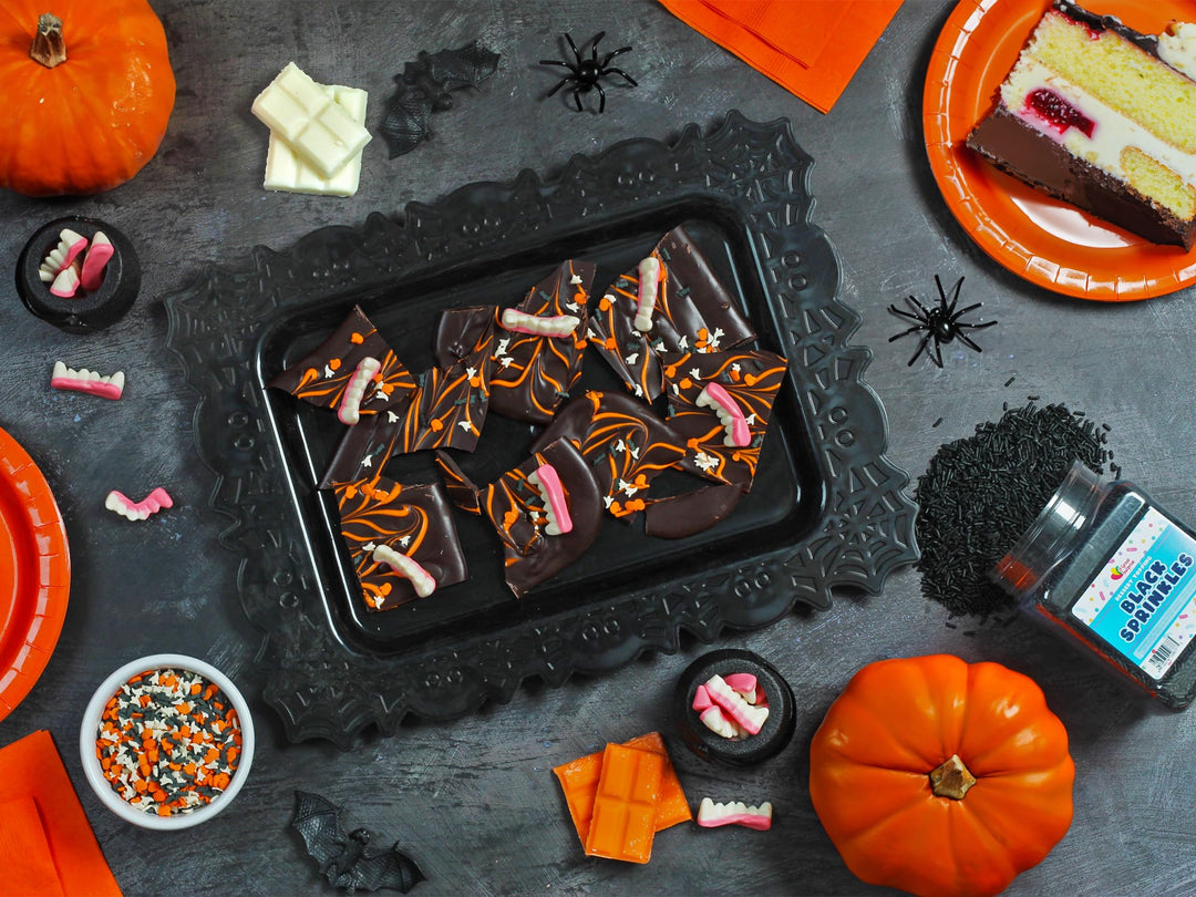 Halloween Sprinkles Bulk - 1.2 Pounds - Bat, Pumpkin & Ghosts Confetti Sprinkles - Spooky Toppings - Great for Cookies, Cupcakes, Cakes, Fall